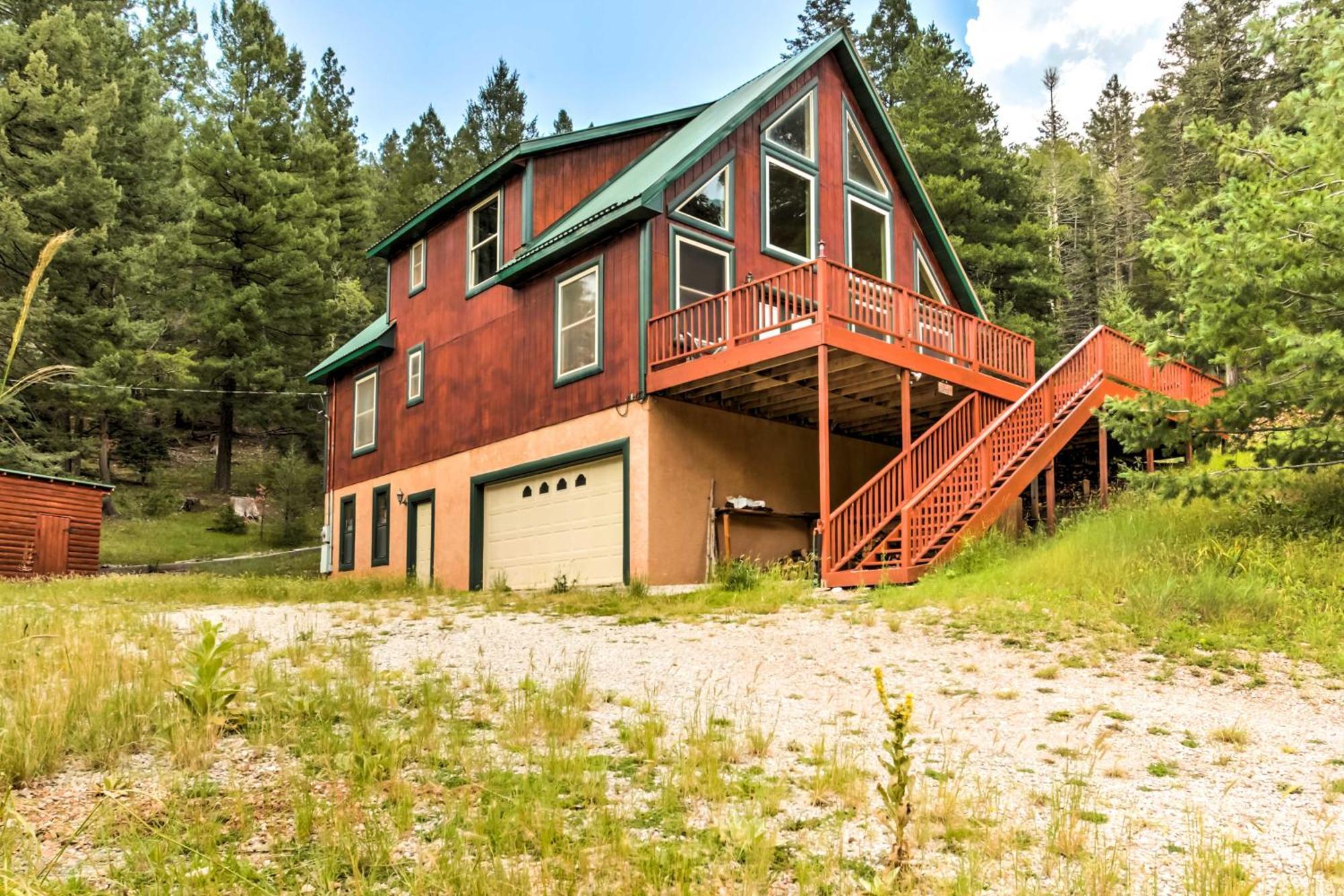 Cloudcroft Home With Spacious Stargazing Deck! Eksteriør billede